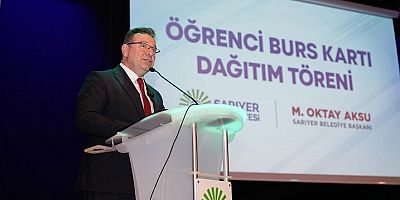SARIYER’DE 7500 ÖĞRENCİYE BURS KARTI DAĞITIM TÖRENİ GERÇEKLEŞTİ