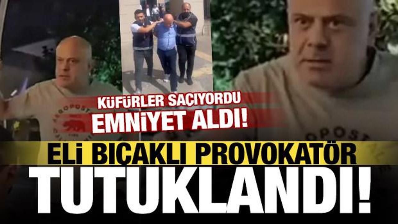 Sarıyer'de yabancı iş adamlarını bıçakla tehdit eden şahıs tutuklandı!