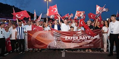 Sarıyer’de 30 Ağustos Coşkusu
