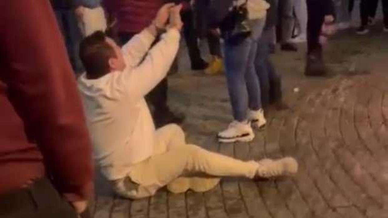 Şarkıcı Atilla Taş ve eşinin taşkınlık çıkarttığı anların yeni görüntüleri çıktı