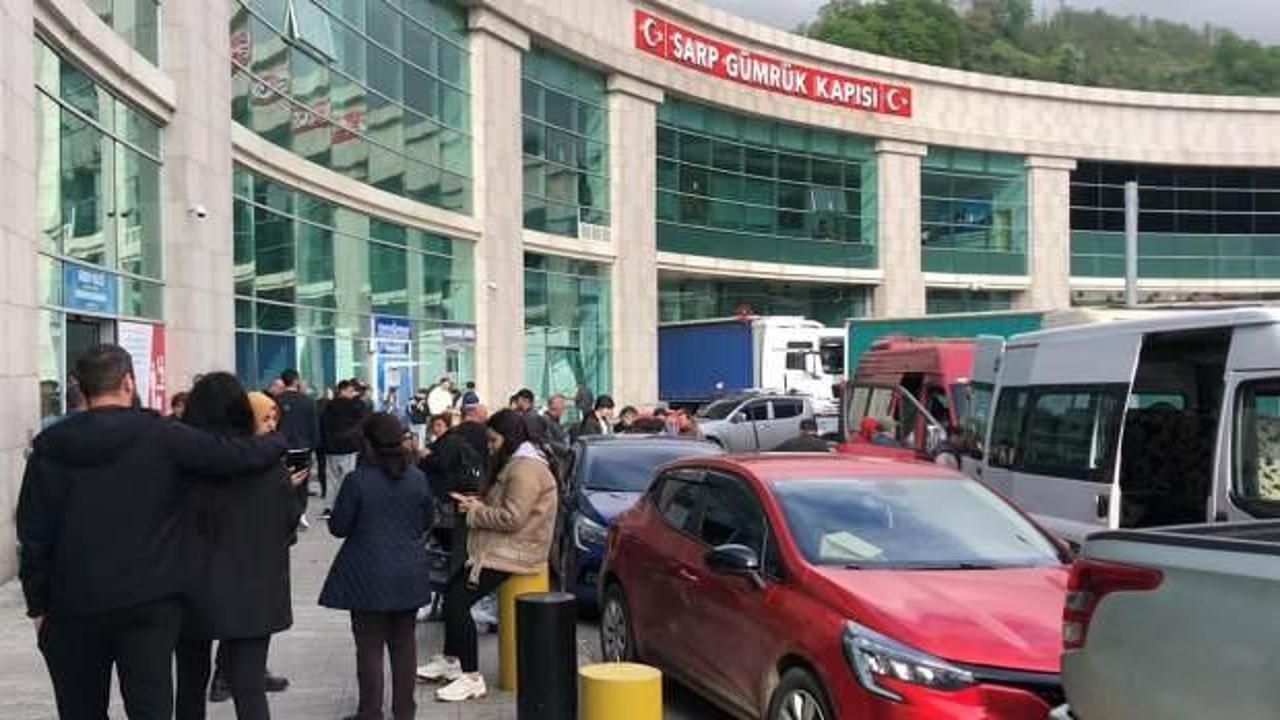 Sarp Sınır Kapısı'ndan 6 milyonu aşkın yolcu geçti
