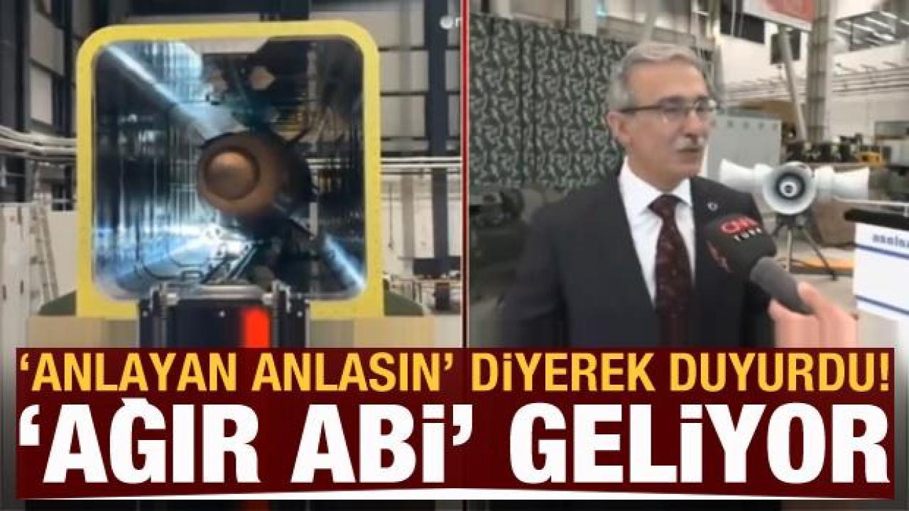 Savunma Sanayi Başkanı Demir: Füzelerin 'ağır abisi' geliyor