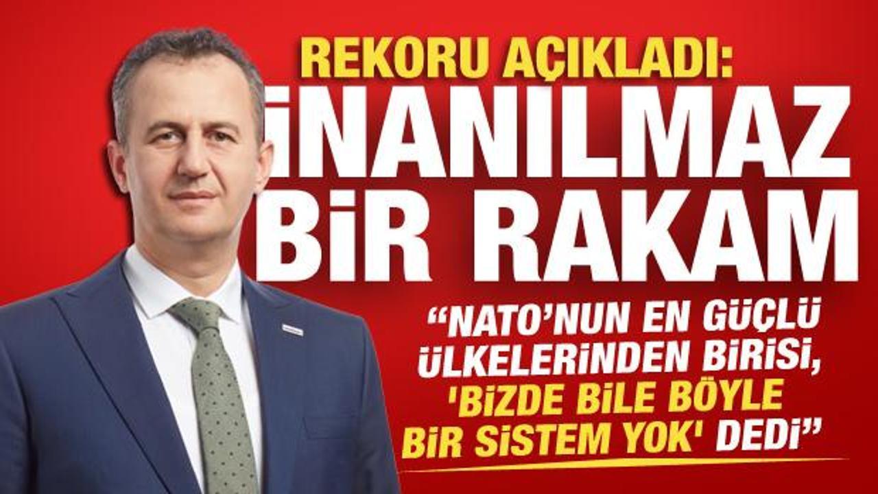 Savunma Sanayi Başkanı rekoru açıkladı: Bu inanılmaz bir rakam