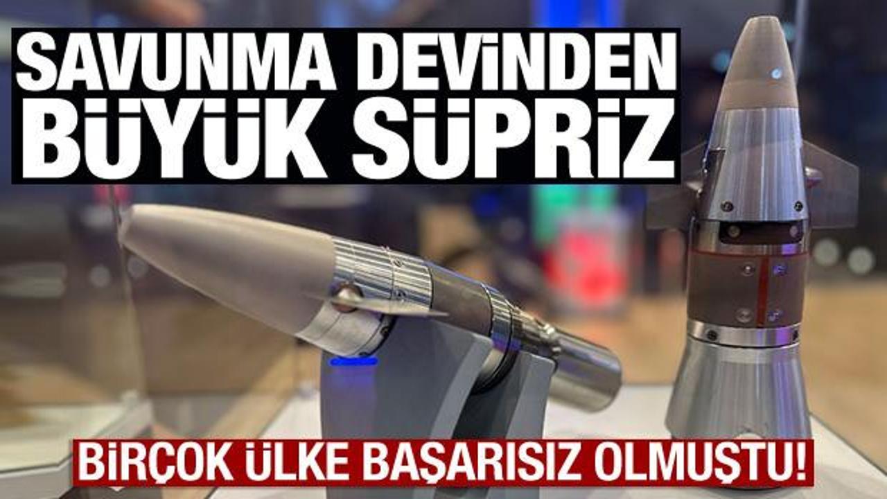 Savunma sanayi devi MKE’den büyük sürpriz! Birçok ülke başarısız olmuştu