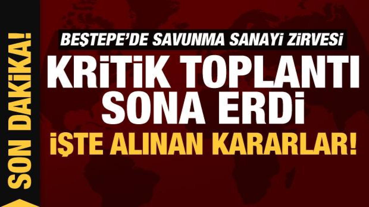 Savunma Sanayii İcra Komitesi Toplantısı'nda kritik kararlar!