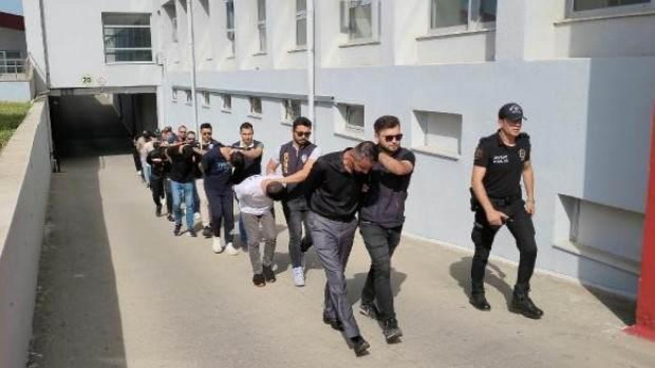 ‘Sazan sarmalı’ şüphelileri adliyede