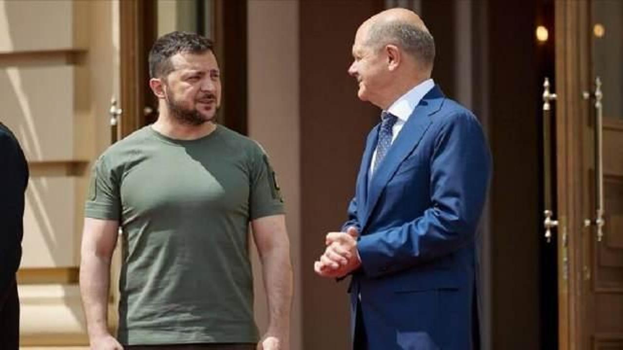 Scholz'den Ukrayna'ya rest! 'Gönderilmesine karşıyız'