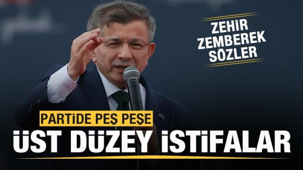Seçim sonrası üst düzey istifalar! Zehir zemberek sözler