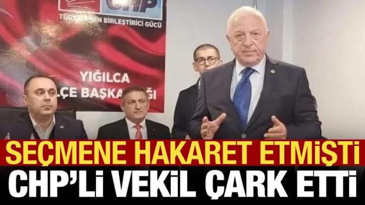 Seçmeni gerici diye aşağılayan CHP'li Özcan'dan talihsiz savunma: Çağdaş demek istedim!