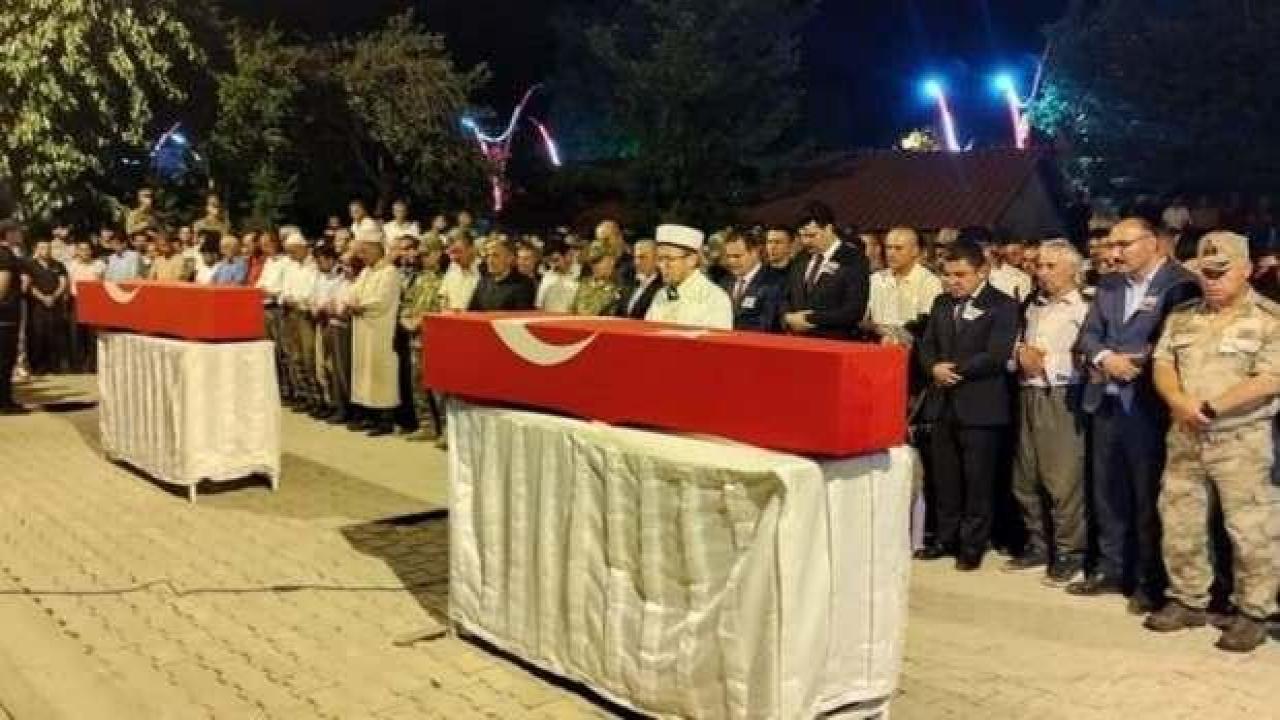 Şehitler son yolculuklarına uğurlandı!