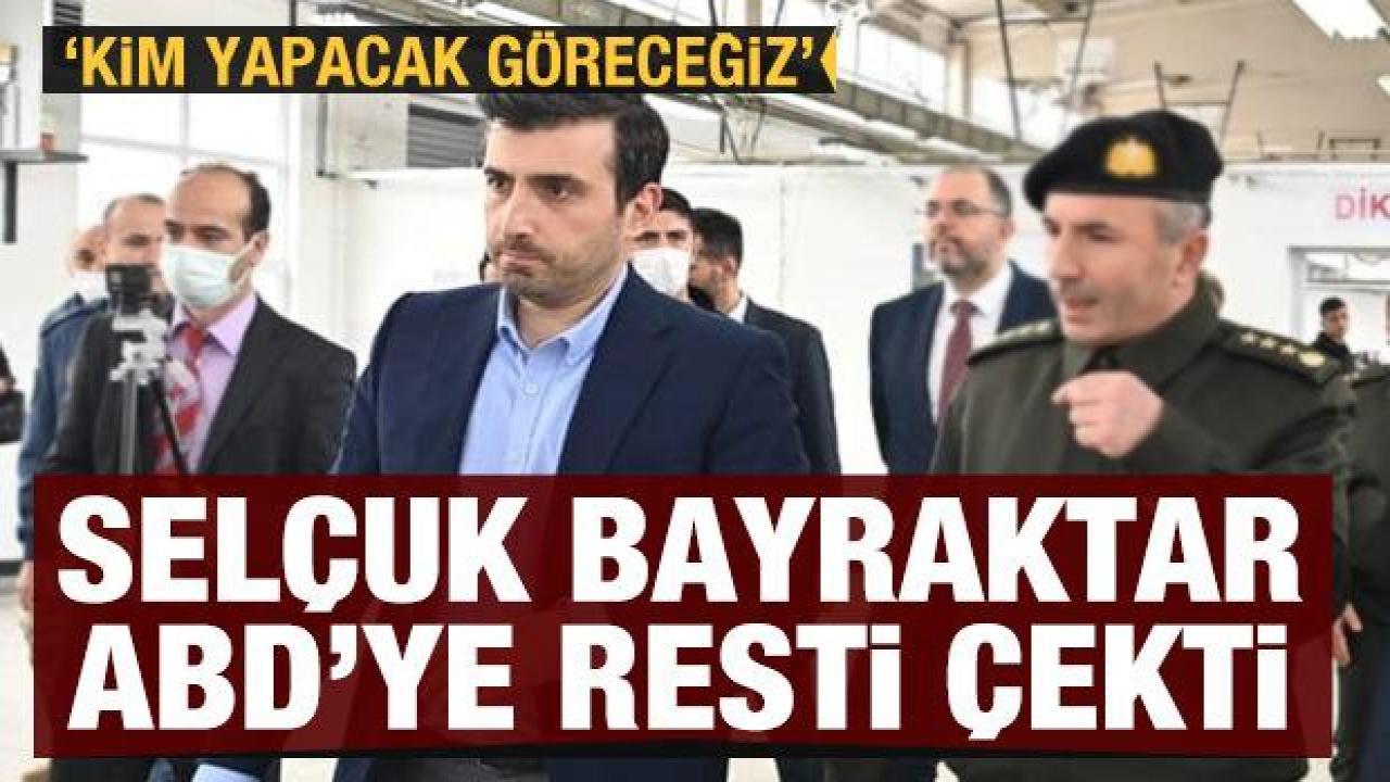 Selçuk Bayraktar ABD'li firmaya meydan okudu: Bakalım kim önce yapacak