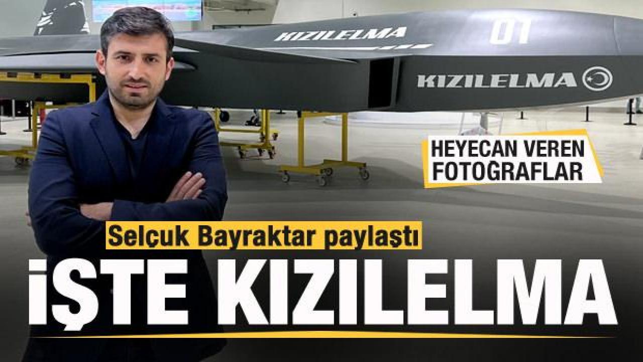 Selçuk Bayraktar paylaştı! Kızılelma'dan heyecan veren fotoğraf
