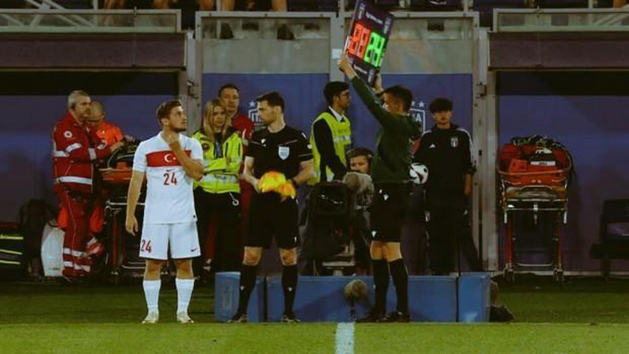 Semih Kılıçsoy, ilk kez milli formayı giydi