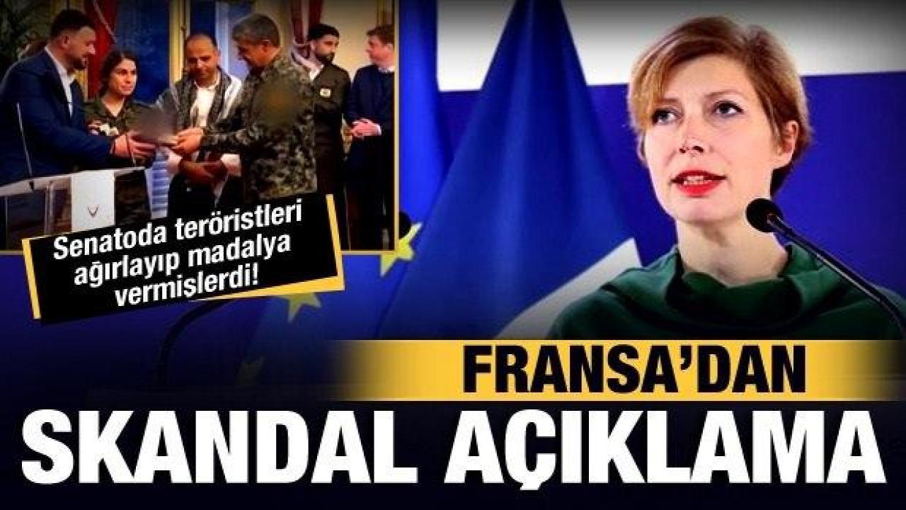 Senato'da teröristleri ağırlayan Fransa'dan skandal savunma: Hükümeti bağlamıyor