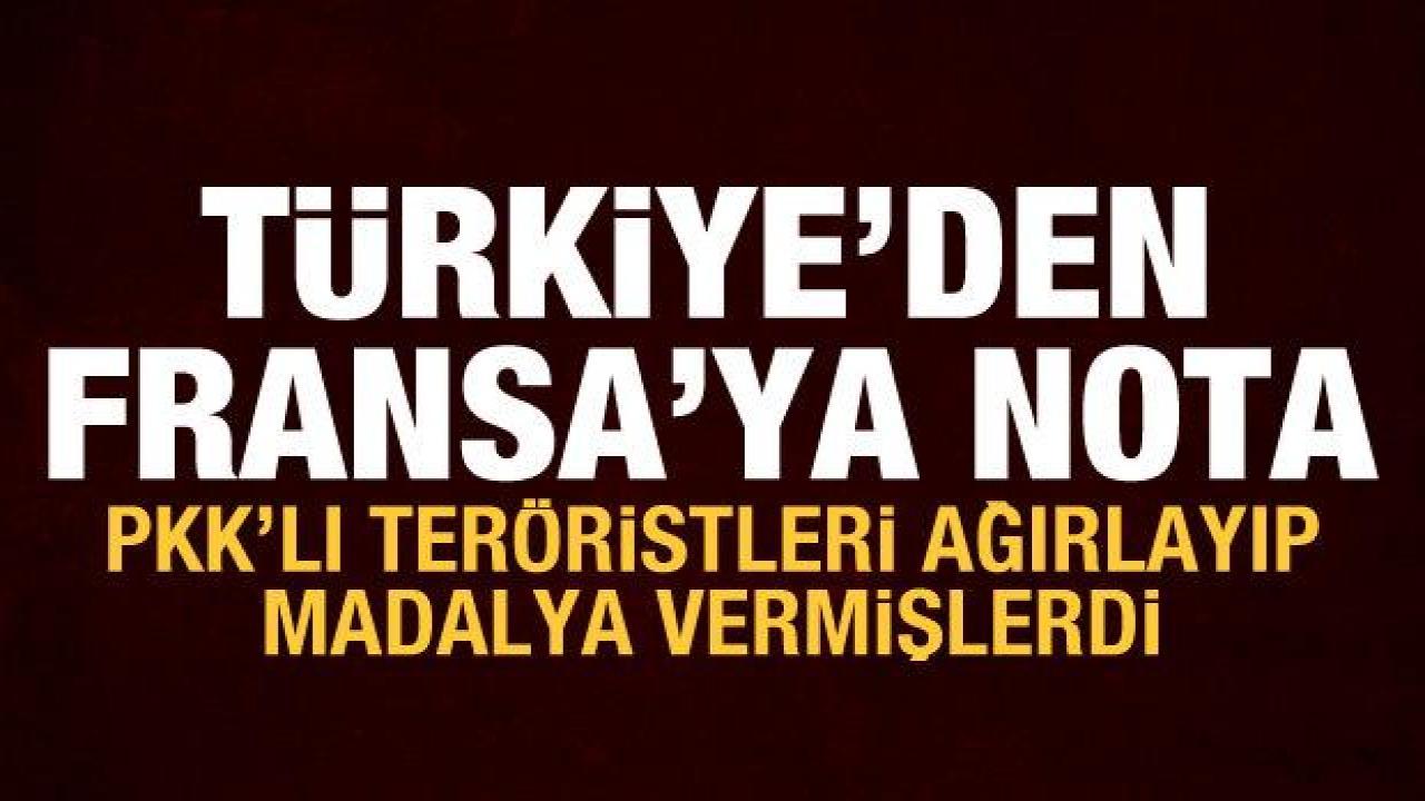 Senato'da YPG'li teröristlere madalya verilmişti: Türkiye'den Fransa'ya nota!