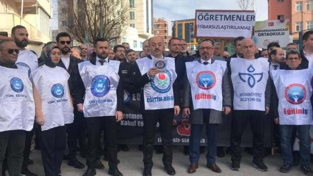 Sendika temsilcilerinden okulda darp iddiası hakkında açıklama