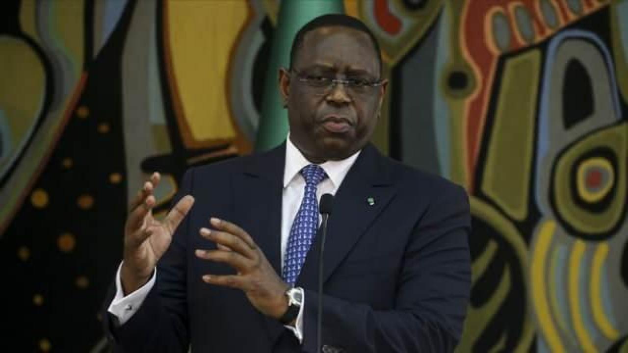 Senegal Cumhurbaşkanı Sall: 