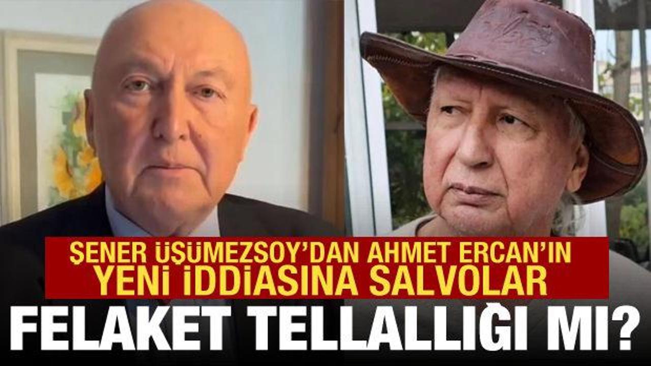 Şener Üşümezsoy’dan Ahmet Ercan’ın yeni iddiasına salvolar