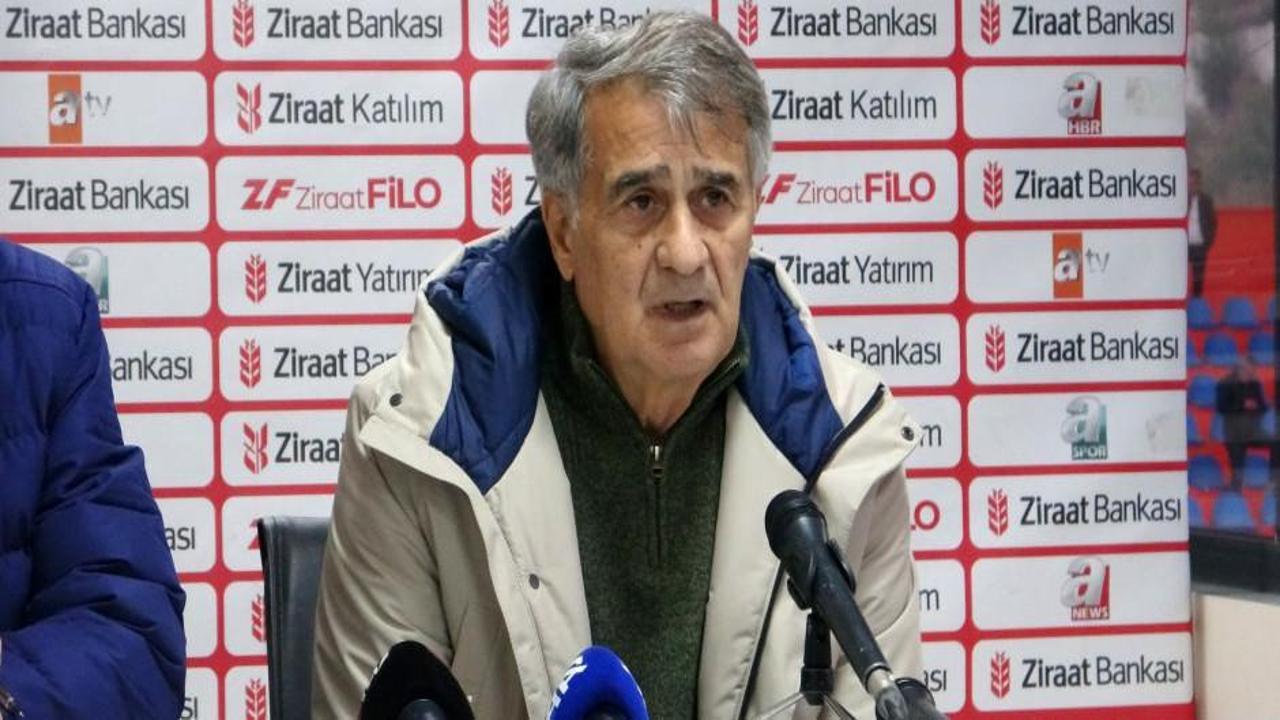 Şenol Güneş: İki hatalı gol yedik