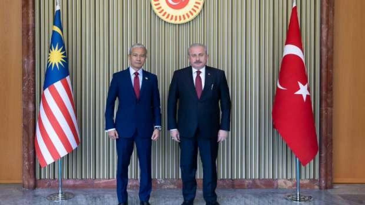 Şentop, Malezya Temsilciler Meclisi Başkanı ile görüştü
