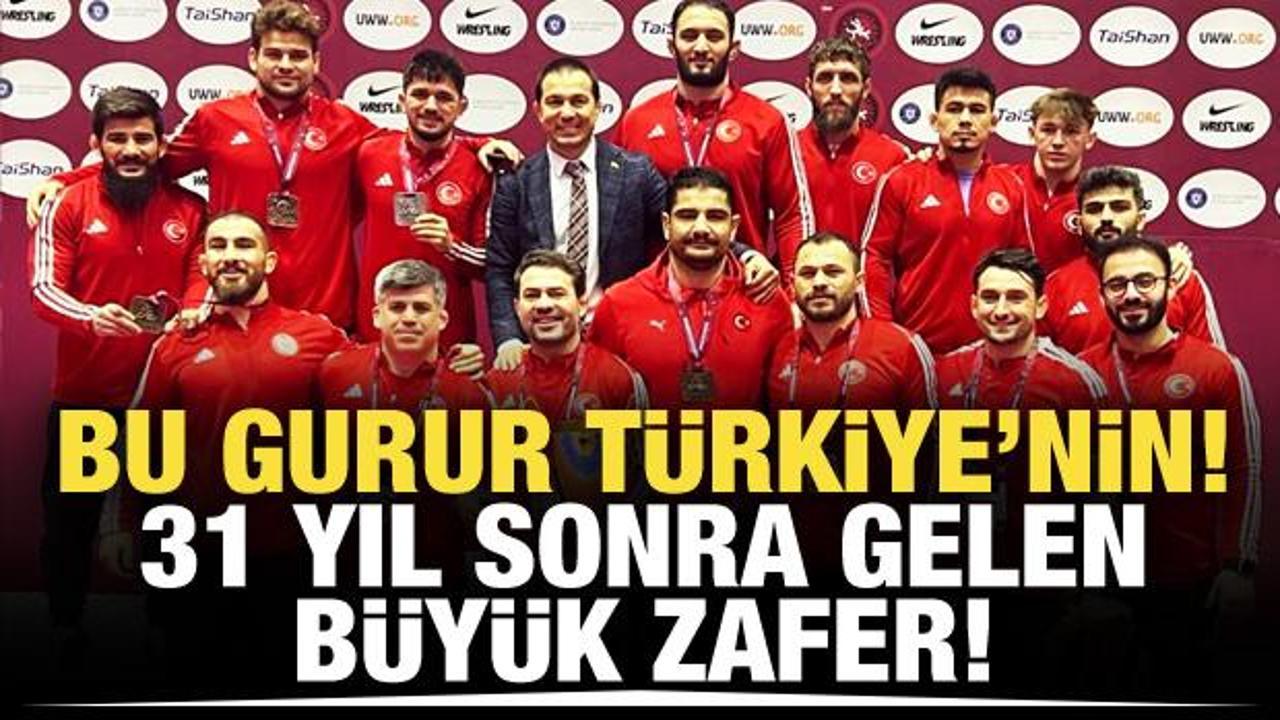 Serbest Güreş Milli Takımı, Avrupa şampiyonu!