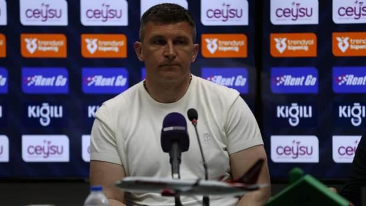 Sergej Jakirovic: Aldığımız 1 puanla tatmin olmamız gerekiyor