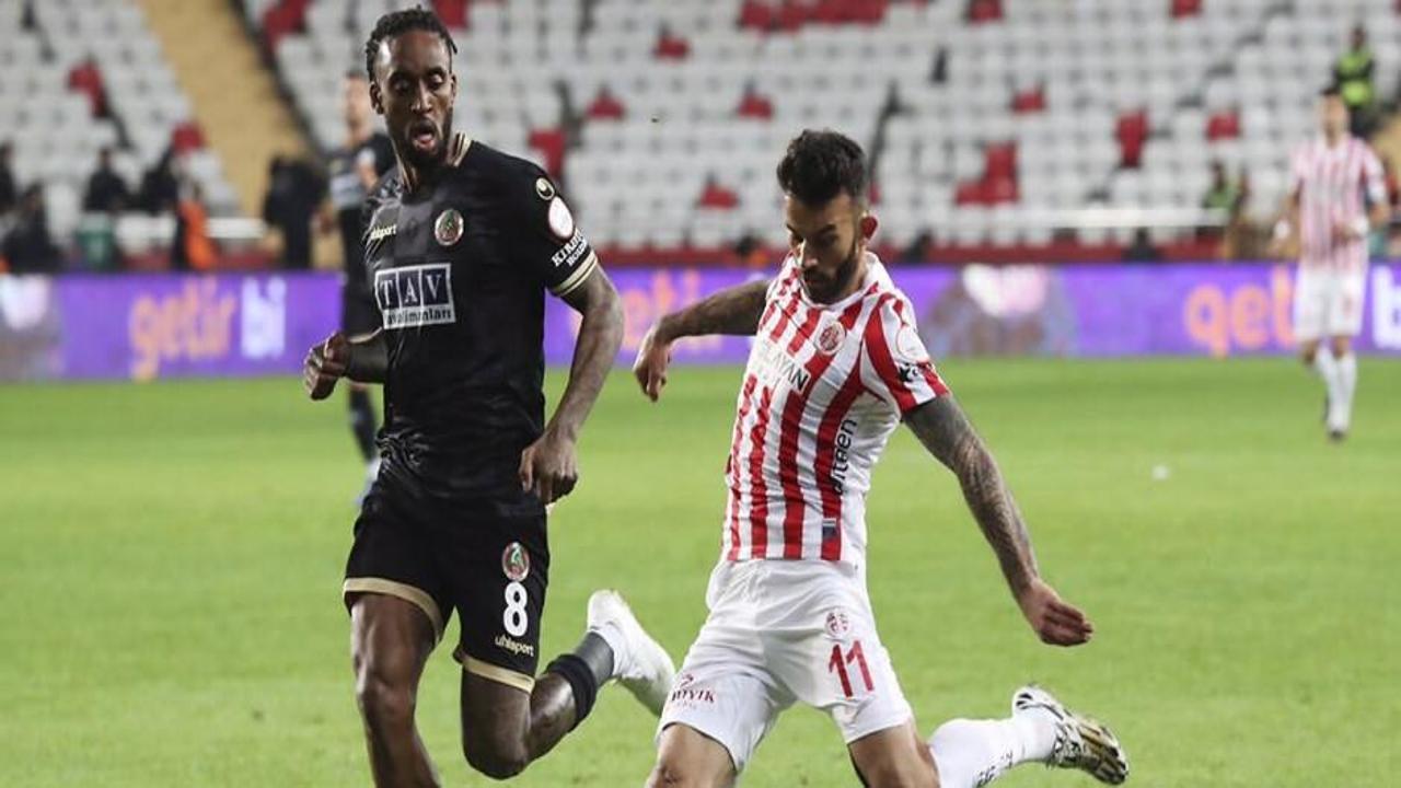 Sergen'li Antalyaspor ilk maçında kayıp!