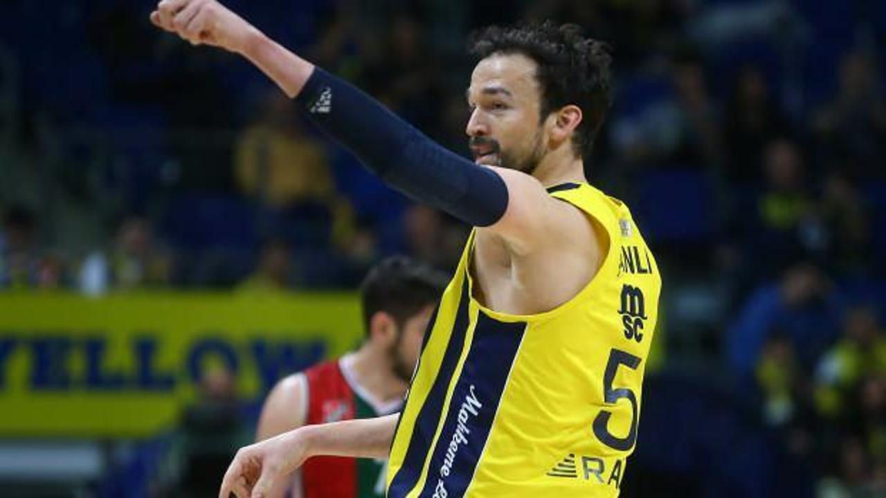 Sertaç Şanlı coştu Fenerbahçe Beko kqazandı