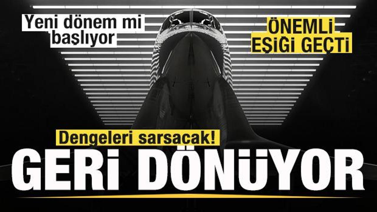 Sesten hızlı uçaklar geri dönüyor: Havacılıkta yeni dönem! Kritik eşiği aştı
