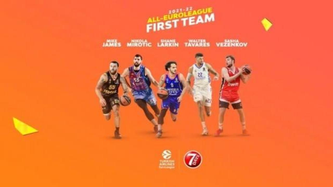 Shane Larkin, THY Euroleague'de yılın en iyi 5'ine seçildi