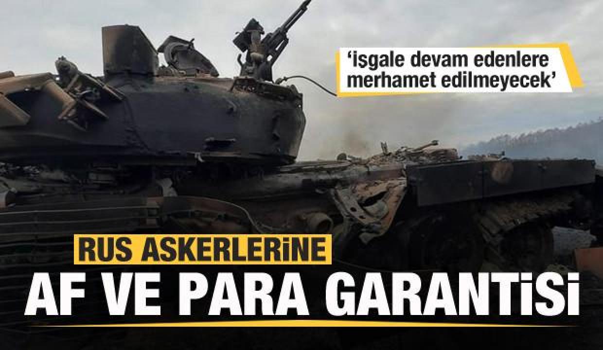 Silah bırakan Rus askerlerine af ve para garantisi