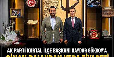 SİNAN DALLI’DAN HAYDAR GÖKSOY’A VEDA ZİYARETİ