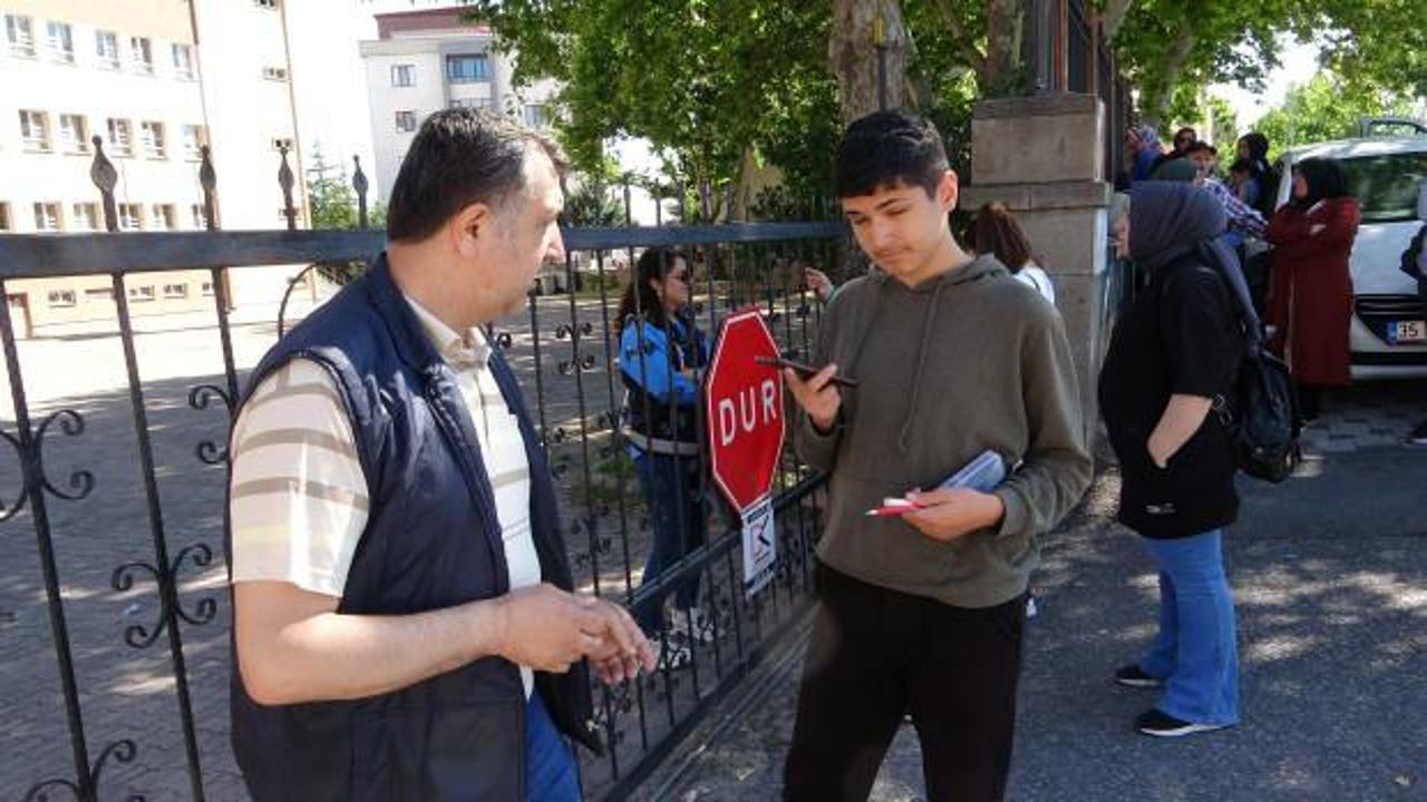 Sınavı bir dakika ile kaçırdı!