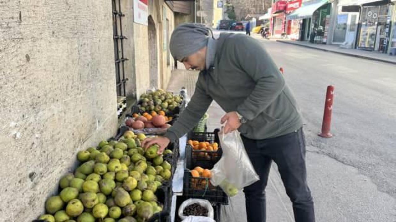 Sinop'ta kış armudunun kilosu 50 liradan satılıyor