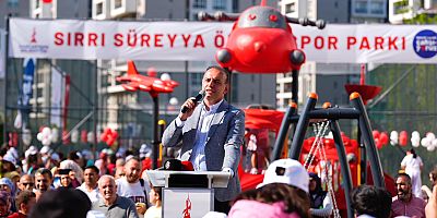 SIRRI SÜREYYA ÖNDER SPOR PARKI HİZMETE AÇILDI