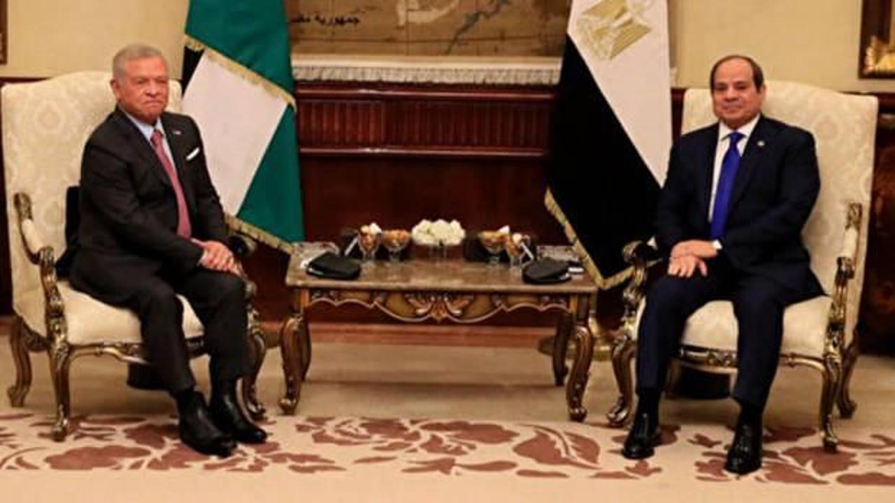 Sisi'yle Kral Abdullah, Suriye ve Gazze'yi görüştü