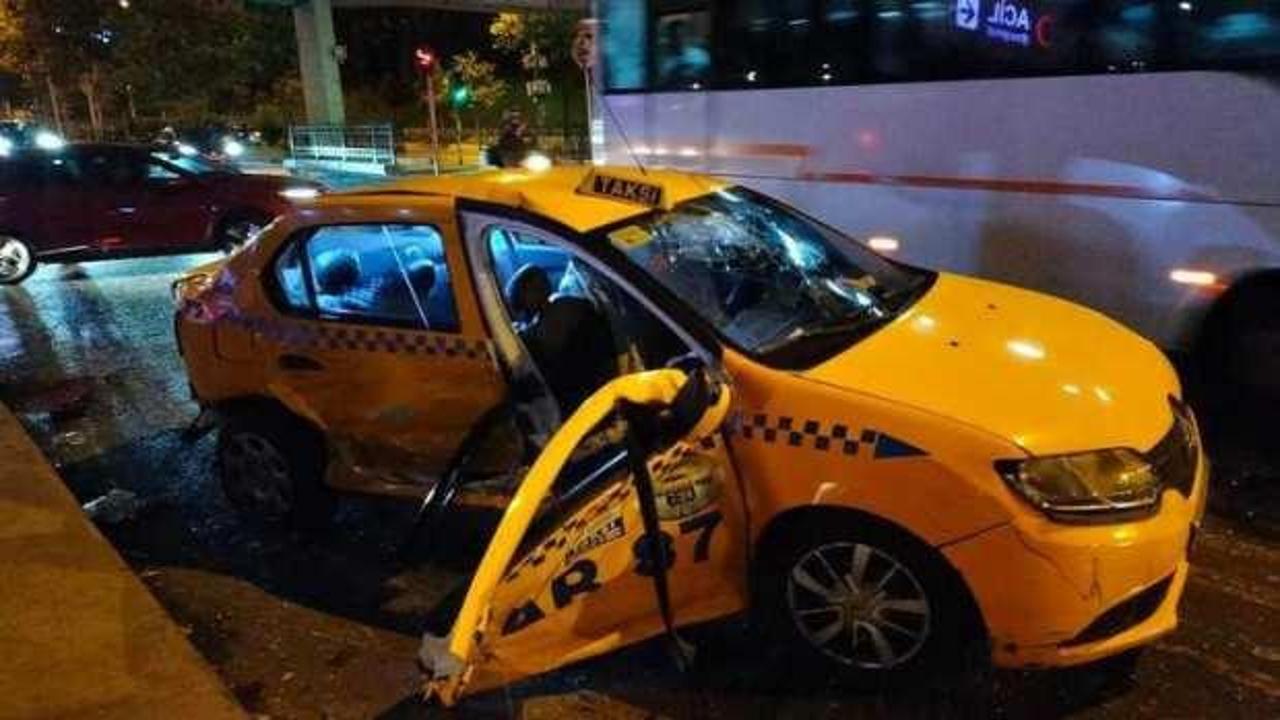 Şişli’de feci kaza: 1’i ağır 5 yaralı