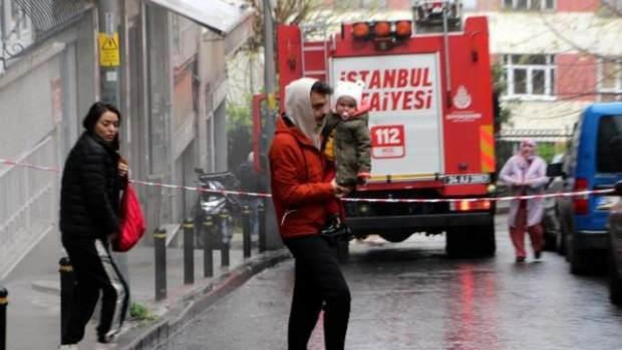 Şişli'de yer altı kablolarında yangın; 3 bina boşaltıldı