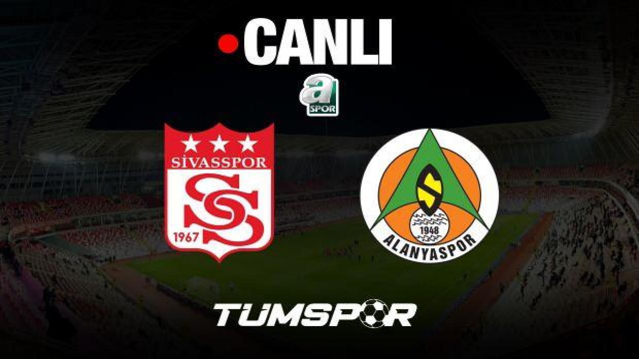 Sivasspor Alanyaspor maçı canlı izle | A Spor Ziraat Türkiye Kupası şifresiz canlı yayın