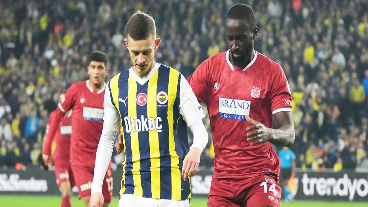 Sivasspor-Fenerbahçe! Muhtemel 11'ler