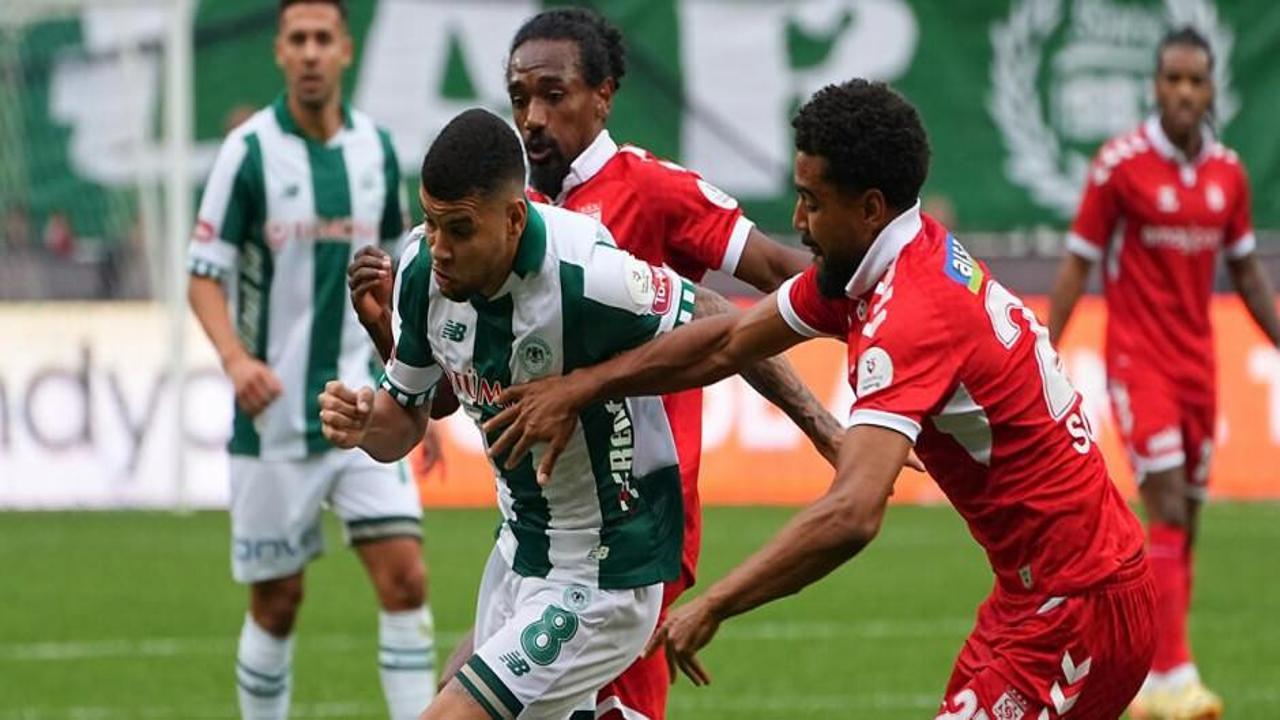 Sivasspor, Konya'da 1 puana razı oldu!