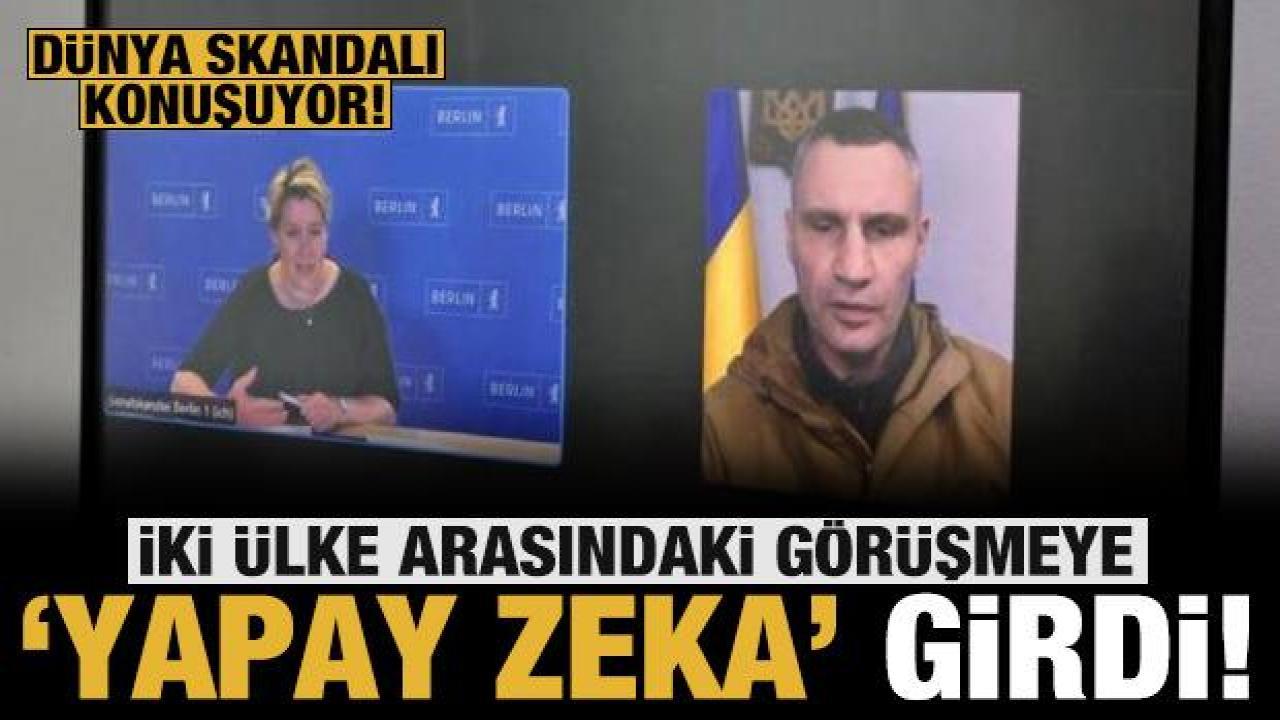 Skandal: Almanya ve Ukrayna görüşmesine 'yapay zeka' girdi