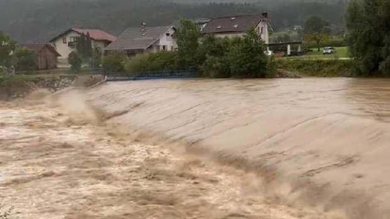 Slovenya'da sel felaketi! Nükleer santralde 'anormal’ durum ilan edildi