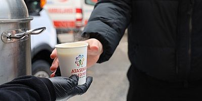 SOĞUK KIŞ GÜNLERİNDE SICACIK ÇORBA İKRAMI