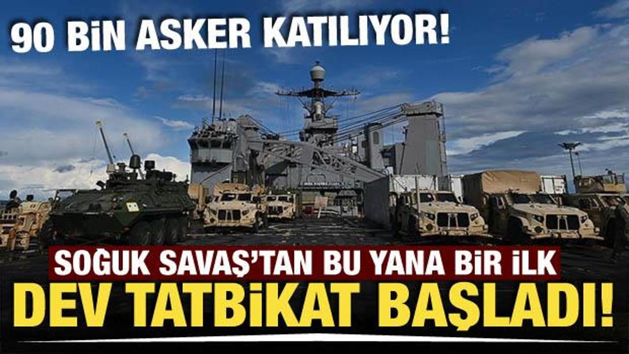 Soğuk savaştan bu yana ilk! NATO'nun tatbikatı başladı