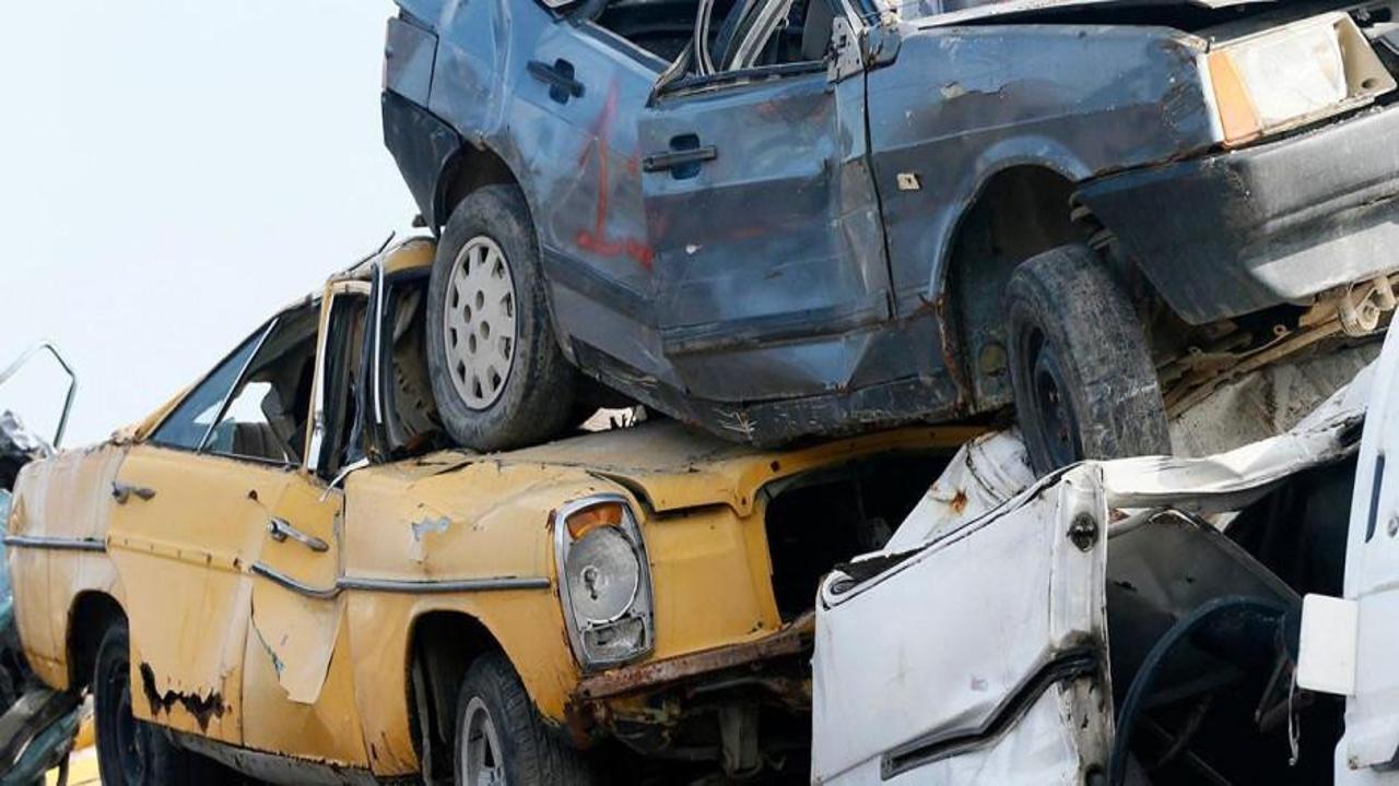 Son 3 yılda yaklaşık 10 bin hurda araç ekonomiye kazandırıldı