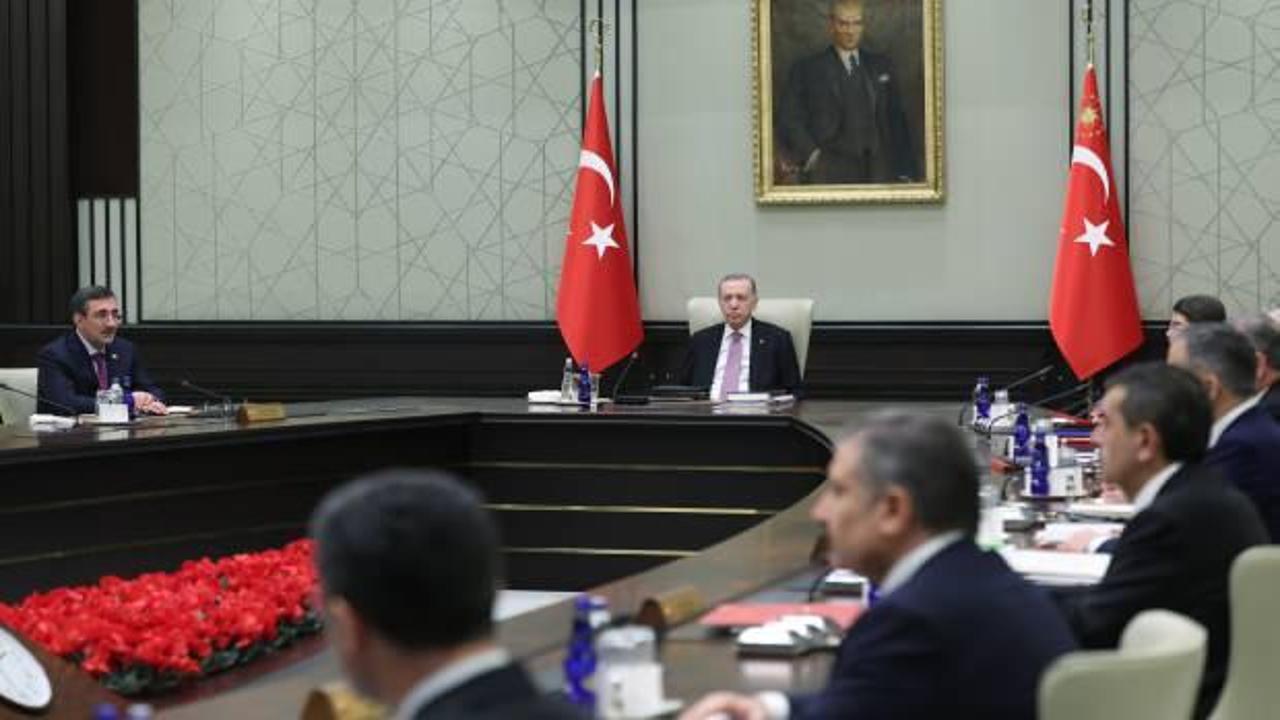 Son Dakika: 2024 yılının ilk Cumhurbaşkanlığı kabine toplantısı başladı!