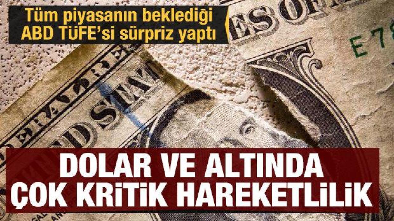 Son dakika: ABD enflasyonu açıklandı: Dolar ve altında kritik hareketlilik
