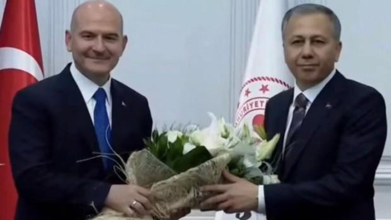 Son dakika: Ali Yerlikaya, Süleyman Soylu'dan görevi devraldı! Dikkat çeken mesaj
