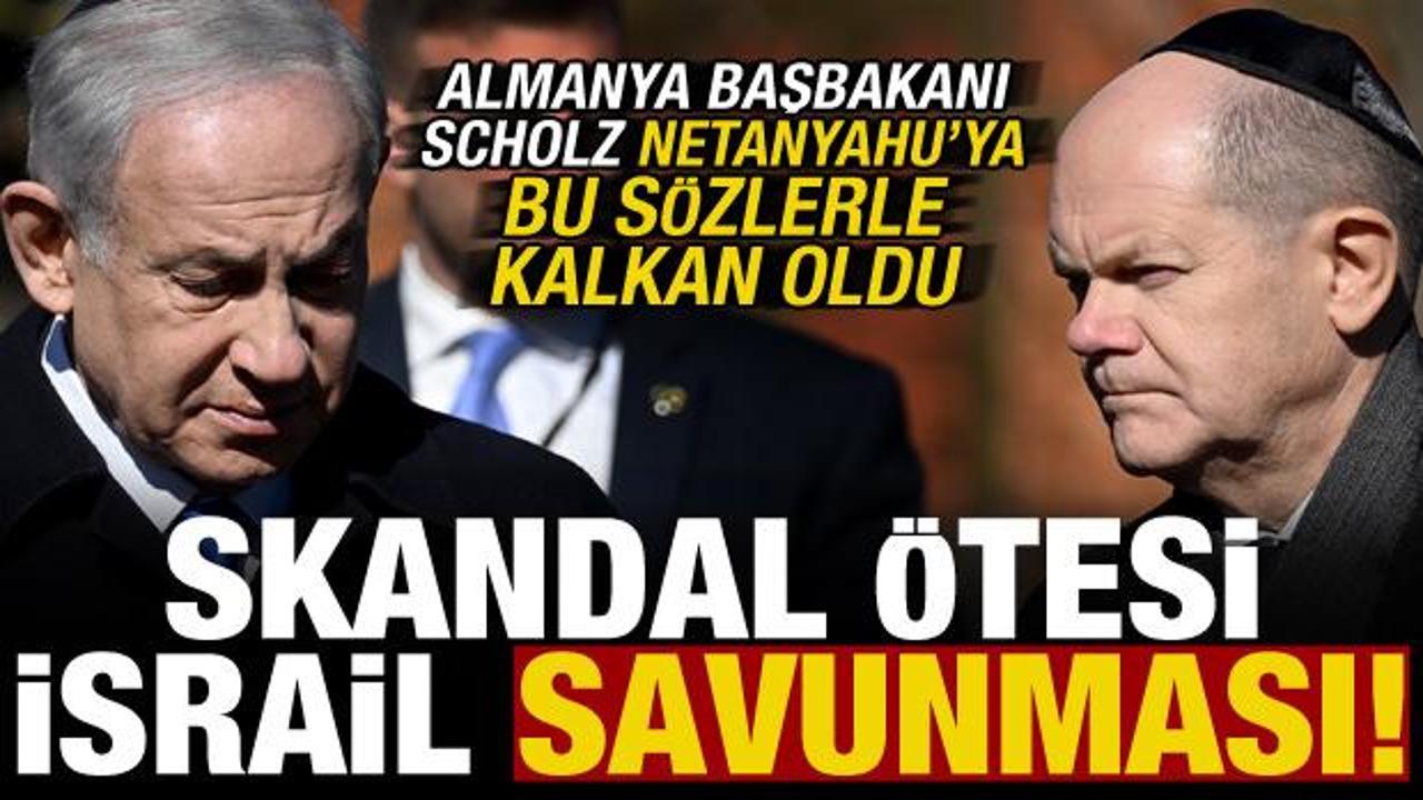 Son dakika: Almanya Başbakanı Scholz'dan İsrail katliamı sonrası skandal ötesi sözler!